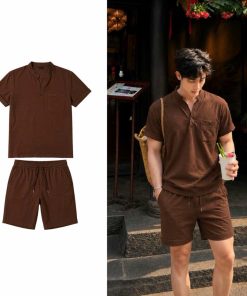 Set- bộ -đũi -nam -sơ- mi -cộc -tay